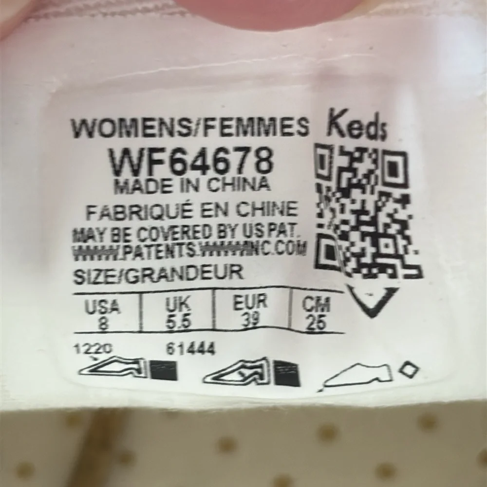 Keds X Kate Spade New York Champion Bridal Lace Sneakers White WF64678 Size 8 - Picture 10 of 11